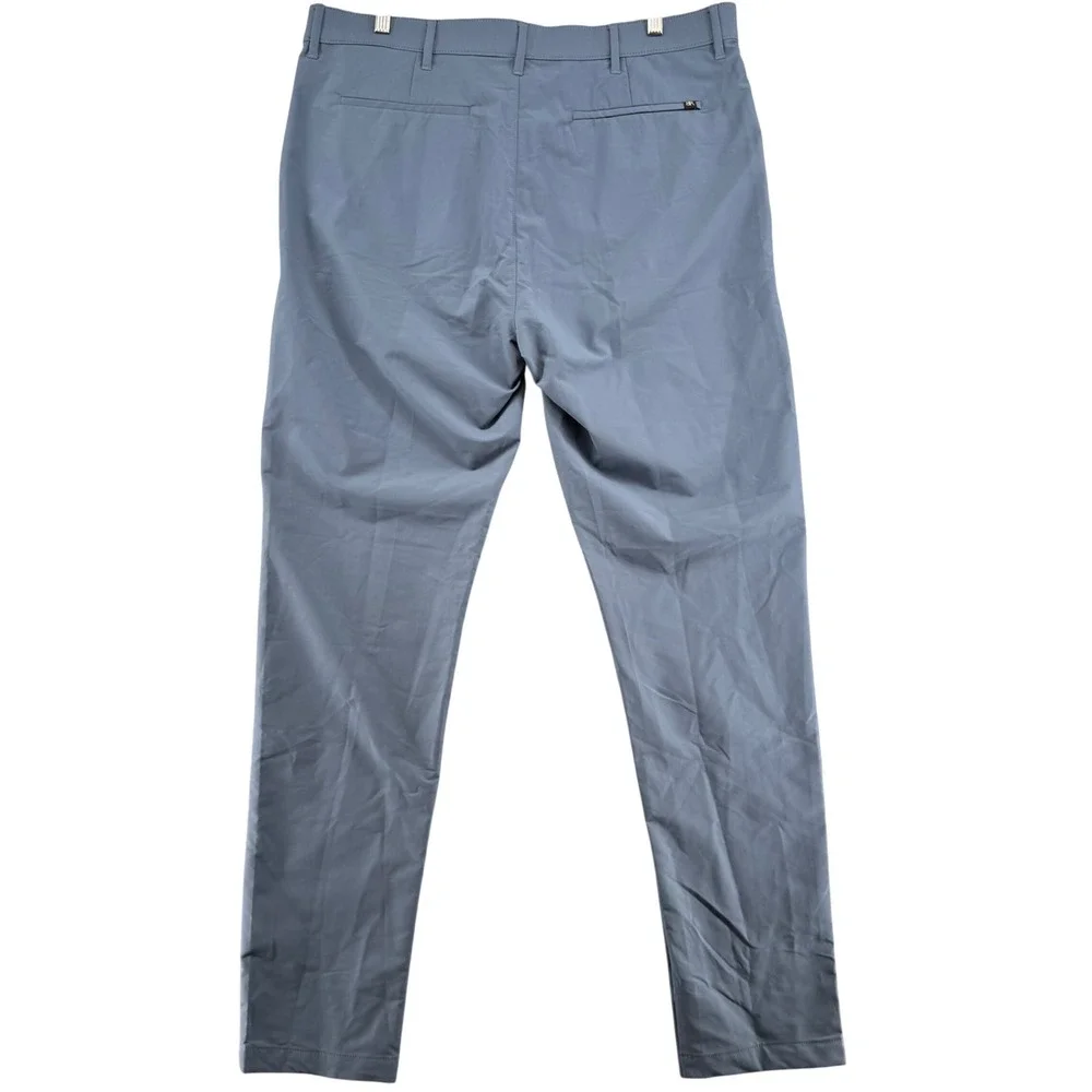 Banana Republic Chino Pants Mens 38x34 China Blue Performance Lightweight NWT